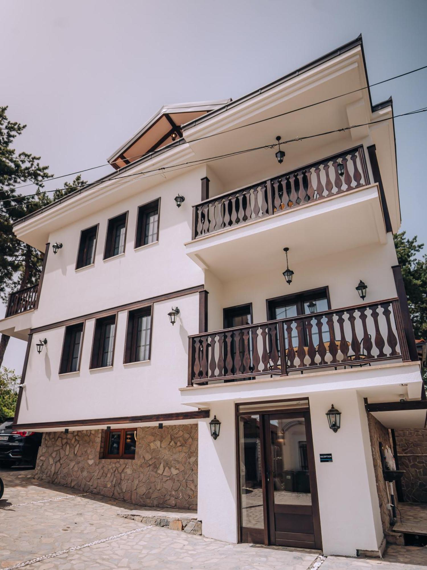 Villa Pupin Gorna Porta Ohrid Extérieur photo